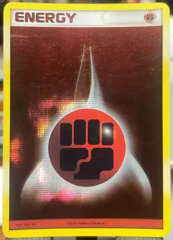 NM / LP 🔥 2006 Pokemon Fighting Energy Pokemon League Holo Promo - Image 2