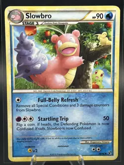 Slowbro 38/90 HS Undaunted Pokemon TCG LP - Image 1
