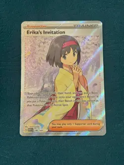 POKEMON! Erika's Invitation - 196/165 - Ultra Rare - SV: Scarlet & Violet 151 NM - Image 1