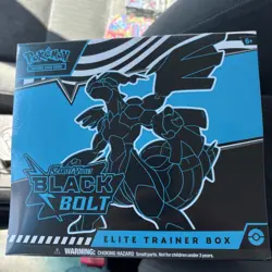 BLACK BOLT - Elite Trainer Box (ETB) - FACTORY SEALED BRAND NEW!!! ⚡Pokemon - Image 1