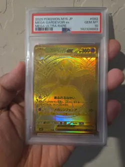 Pokemon Mega Gardevoir ex M1S 092/063 MUR Mega Symphonia Japanese PSA 10 - Image 1