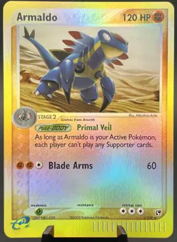 Armaldo 1/100 EX Sandstorm Rare Reverse Holo Pokemon TCG NM/M at - Image 1