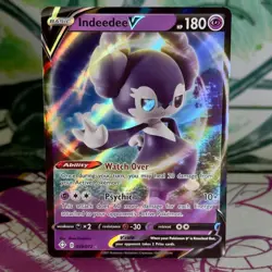 Indeedee V - 039/072 - Ultra Rare - Shining Fates - English - Pokemon - Image 1