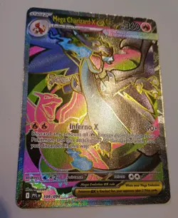 Mega Charizard X EX 109/094 Phantasmal Flames Pokemon TCG Ultra Rare Near Mint - Image 1