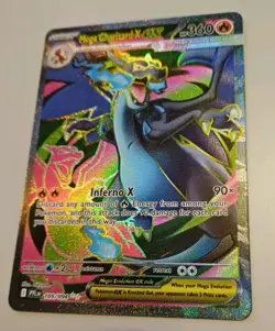 Mega Charizard X EX 109/094 Phantasmal Flames Pokemon TCG Ultra Rare Near Mint - Image 2