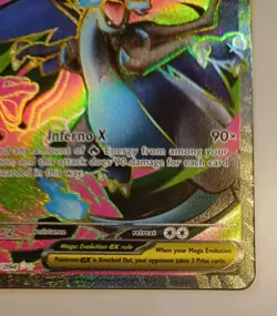 Mega Charizard X EX 109/094 Phantasmal Flames Pokemon TCG Ultra Rare Near Mint - Image 4