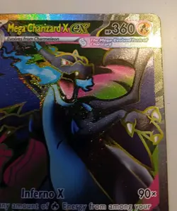 Mega Charizard X EX 109/094 Phantasmal Flames Pokemon TCG Ultra Rare Near Mint - Image 5