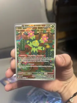 Pokemon Maractus SV06 Twilight Masquerade Illustration Rare Holo 110 HP - Image 1