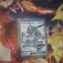 Pokemon Rayquaza GX SM-Celestial Storm 177/168 Full Art Secret Rare Holo Dragon - Image 1