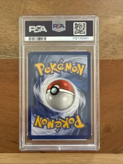 Graded PSA 9 2000 Pokemon Black Star - Team Rockets Meowth- League Promo - Image 2
