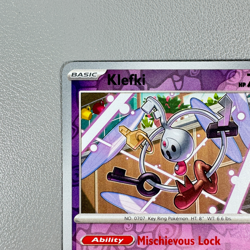 Pokemon TCG Card - Klefki 96/198 Reverse Holo Rare | 2023 Scarlet & Violet | NM - Image 4