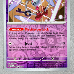 Pokemon TCG Card - Klefki 96/198 Reverse Holo Rare | 2023 Scarlet & Violet | NM - Image 5