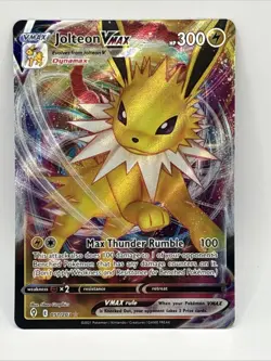 Pokemon TCG - Jolteon VMAX 051/203 - Full Art Holo Rare - Evolving Skies *NM/M - Image 1