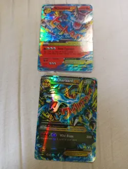 Pokemon Mega M Charizard EX 69/106 Secret Rare 2014 Wild Blaze 300 One Free Rare - Image 1