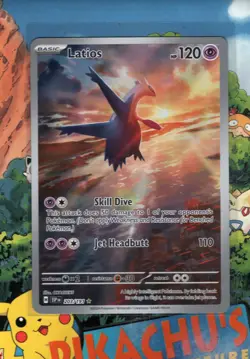 Pokemon TCG Latios 203/191 Sv08: Surging Sparks Holo Illustration Rare NM/M - Image 1