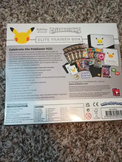 Pokemon TCG: 25th Anniversary Celebrations Elite Trainer Box (2021) 820650809439 - Image 2
