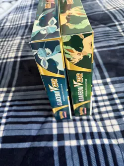 Pokemon TCG Glaceon VSTAR & Leafeon VSTAR Special Collection 2 Sealed Boxes NEW - Image 3
