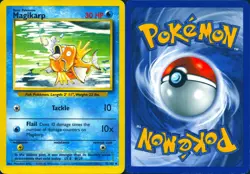 MAGIKARP 35/102 UNCOMMON BASE SET UNLIMITED POKEMON MP - Image 3