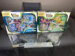 Pokemon TCG Glaceon VSTAR & Leafeon VSTAR Special Collection 2 boxes - Image 1