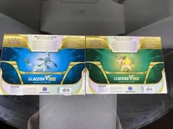 Pokemon TCG Glaceon VSTAR & Leafeon VSTAR Special Collection 2 boxes - Image 2