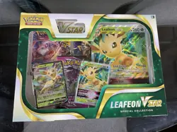 Pokemon TCG Glaceon VSTAR & Leafeon VSTAR Special Collection 2 boxes - Image 4