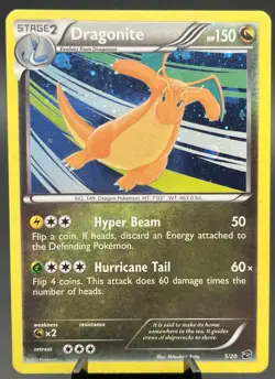 Dragonite 5/20 Dragon Vault Holo Rare Pokemon TCG LP - Image 1