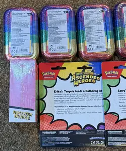 Pokemon Ascended Heroes Booster Bundle, 5x Mini Tins, & 2x 2 Pack Blisters Lot - Image 4
