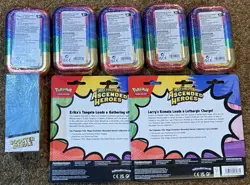 Pokemon Ascended Heroes Booster Bundle, 5x Mini Tins, & 2x 2 Pack Blisters Lot - Image 5