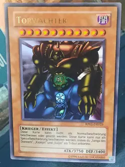 Torwachter RP01-DE023 Ultra Rare Deutsch EX Yugioh - Image 1