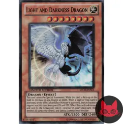 Yugioh Light and Darkness Dragon STOR-ENSE1 Super Rare Limited Edition NM - Image 1