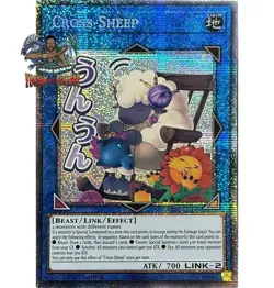 Yugioh! 1x Cross-Sheep RA05-EN106 Starlight Rare 1st Ed NM - Image 1