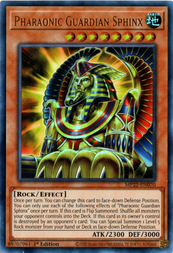 Pharaonic Guardian Sphinx - MP22-EN070 - Ultra Rare 1st Edition Yugioh - Image 1