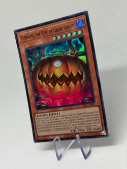 Pumpking the King of Grave Ghosts CR11-AE067 Ultra Rare AE NM YuGiOh - Image 3