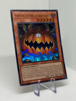 Pumpking the King of Grave Ghosts CR11-AE067 Ultra Rare AE NM YuGiOh - Image 4