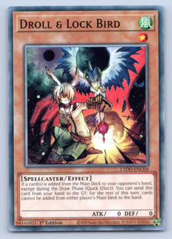 Droll & Lock Bird - L5DD-ENC04 - Common - 1st Edition - Yugioh - Image 1