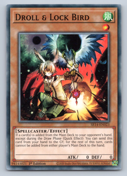 Droll & Lock Bird - SR14-EN023 - Common - 1st Edition - Yugioh - Image 1
