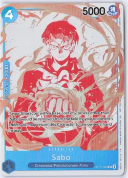• Sabo • OP10-049 R 3rd Anniversary Promo Holo One Piece TCG NM - Image 1