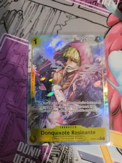 One Piece TCG Donquixote Rosinante OP12-108 Alt Art - Image 1
