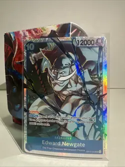 Edward.Newgate OP13-042 SR One Piece Carrying On His Will Foil Near Mint NM - Image 1