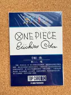 One Piece TopCard TC Signature Print Straw Hat Pirate Crew Eiichiro Oda 2PCS - Image 4