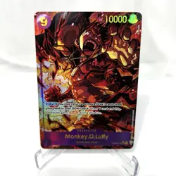 Monkey D Luffy OP09-119 SEC Alt Art Emperors in the New World One Piece Eng MP - Image 1