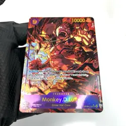 Monkey D Luffy OP09-119 SEC Alt Art Emperors in the New World One Piece Eng MP - Image 3