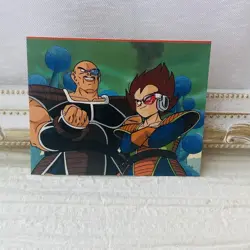Dragon Ball Z Card Amada No 44 Strongest Saiyan Rare Small Size Used - Image 1