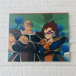 Dragon Ball Z Card Amada No 44 Strongest Saiyan Rare Small Size Used - Image 2