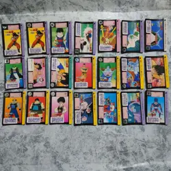 Dragon Ball Carddass 49 Card Set Used Collectible Card Game - Image 3