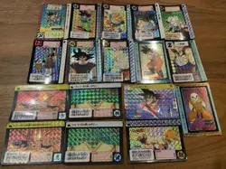 Dragon Ball Carddass 1990 Kira 17 Card Set Used - Image 1
