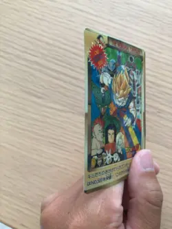 Dragon Ball Carddass Memorial No 500 Sparkling Card Used Rare - Image 4