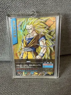 Data Carddass Son Goku Bomb Used Collectible Card - Image 1