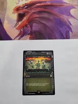 MTG - Nuclear Fallout (Showcase) PIP Regular Rare #0331 - Image 2