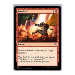 4X Bombard #129 Regular Common Instant MTG 2025 Edge of Eternities 4X - Image 1